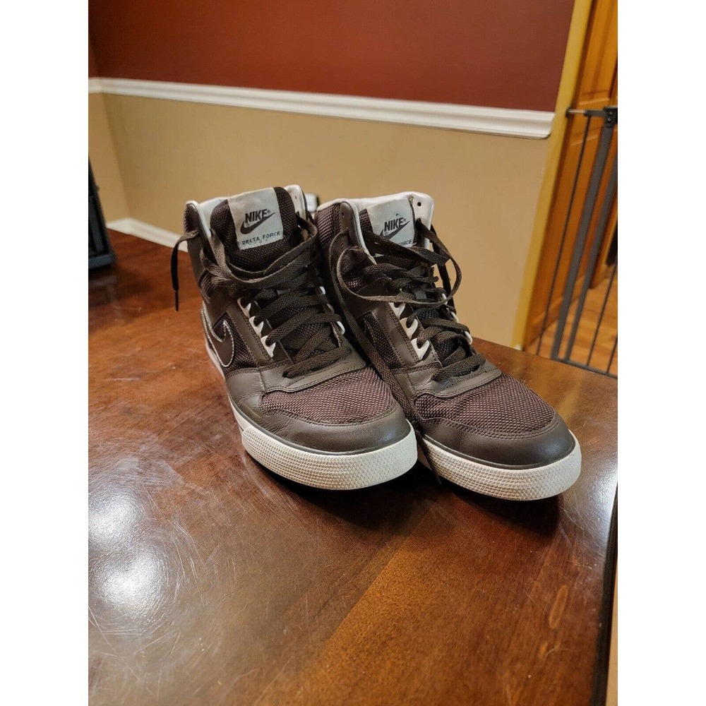 Size 12 - Nike Delta Force High AC Baroque Brown 370424-212